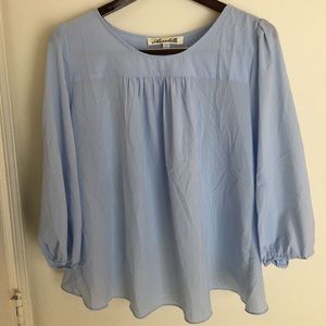 Flowy chiffon top